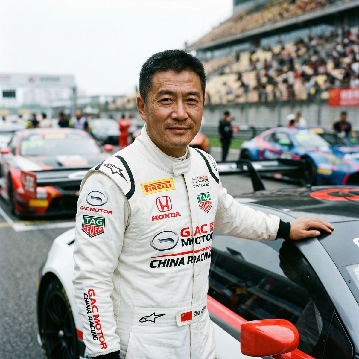 日本三级赛车手张海峰